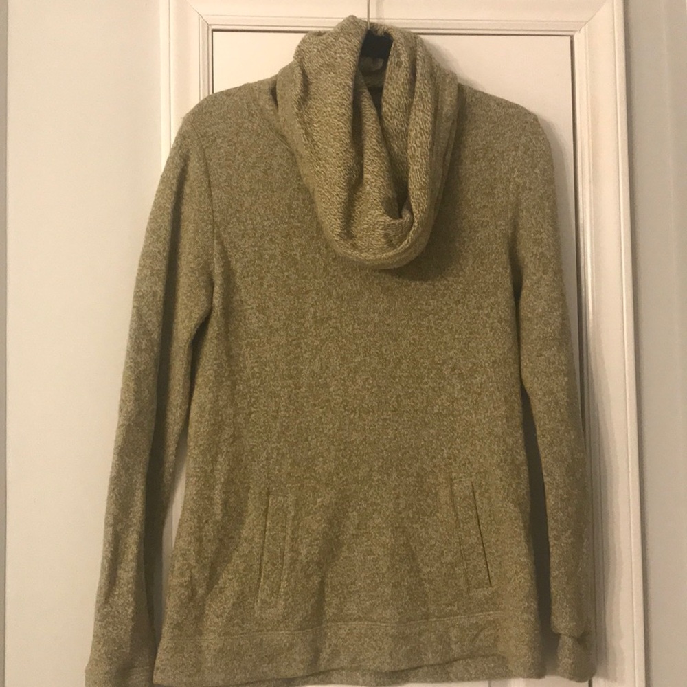 Jcrew factory cowl neck sweatshirt